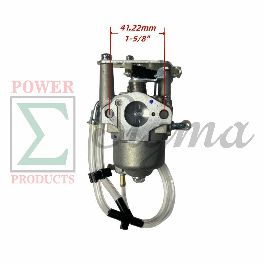 Carburetor for Sigma SG4000iS SG4000iSCO 4000/3300W Inverter Generator for Champion 2000W 73536i for Genmax GM3200i GM3300i 145cc Inverter Generator– Stepper Motor NOT Included image 1