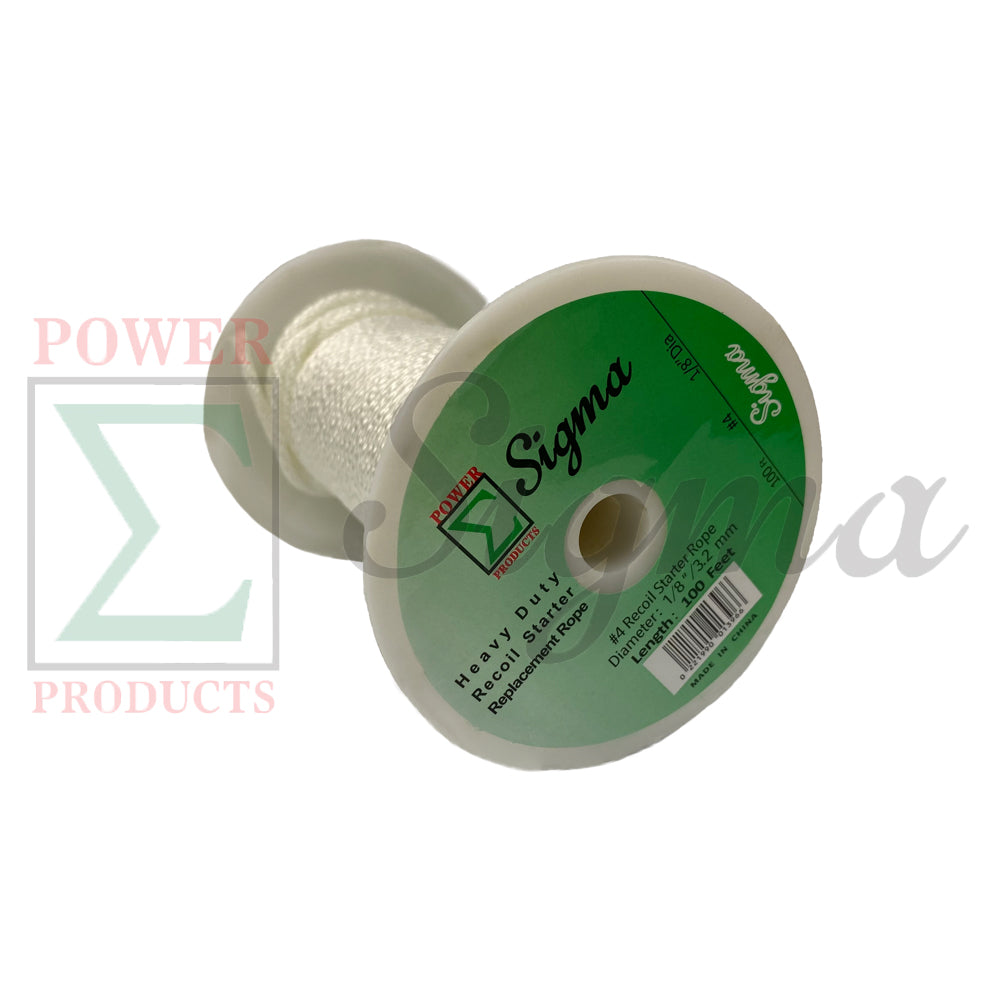 Sigma 1/8" Dia. (3.2mm) X 100' FT Premium Braid Nylon Recoil Starter Rope #4 image 2