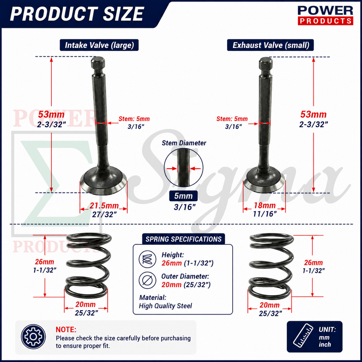Intake Exhaust Valve Spring Retainer Kit for Westinghouse iGen2500 iGen2800 Inverter Generator image 1