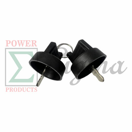 A Set of 2 Keys for Ignition Switch on Panel for Duromax XP15000EH 15000 Watt 713cc V-Twin Engine Dual Fuel Portable Generator image 3
