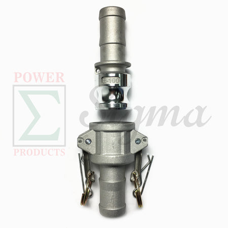Sigma 1" IN X 100' Feet PVC Lay Flat Agricultural Pump Discharge Hose & Camlock image 4