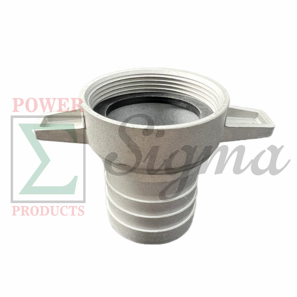 2" Inch Female Hose Connector Fitting with NPT Thread/Pin Lug/Hose Shank/Coupling with O-Ring Seal image 2