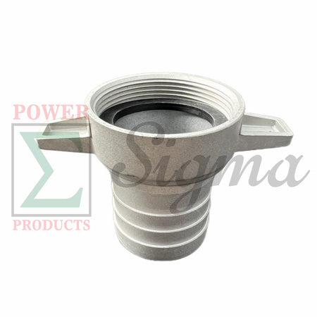 2" Inch Female Hose Connector Fitting with NPT Thread/Pin Lug/Hose Shank/Coupling with O-Ring Seal image 2