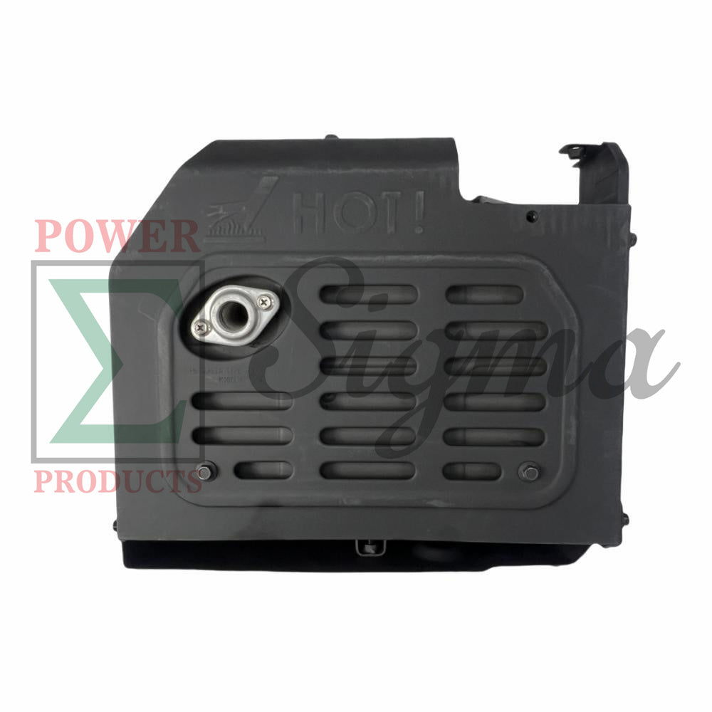 Muffler Assembly with Exhaust Pipe, Gasket and Bolts Compatible Replacement for PREDATOR Open Frame Inverter Generators 8750W Surge / 7000W Running (SKU# 71340, 59190) image 3