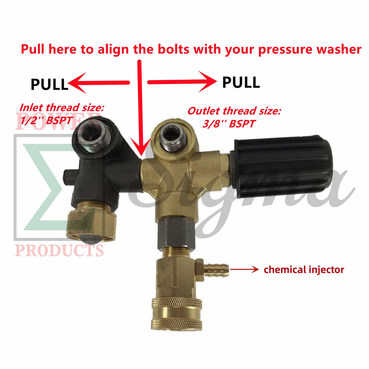 Unloader & Detergent Soap Siphon Hose for Mi-T-M 8-0632 8-0635 Replaces AR Pumps AR20821 46228 AR20888 image 1