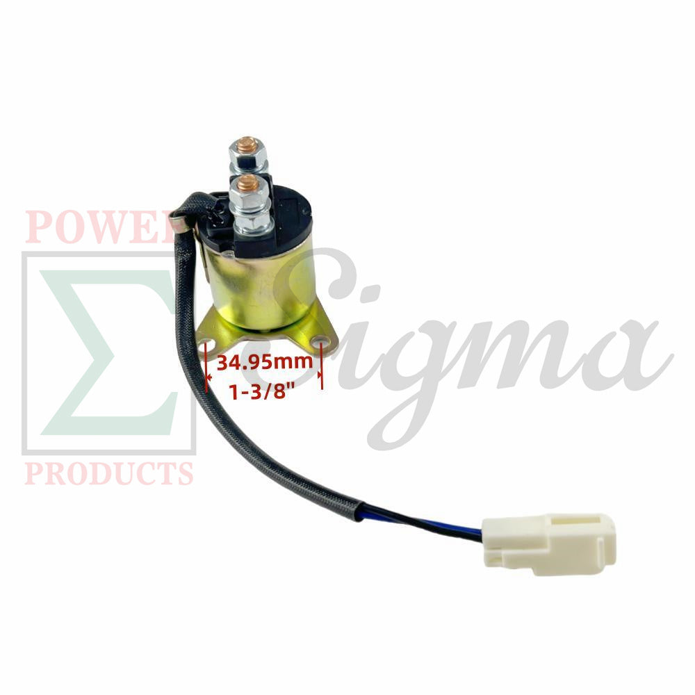 Engine Starter Solenoid Relay with Mounting Bolts — Compatible with Westinghouse 141cc Inverter Generators iGen4000c / iGen4000cv / iGen4000DFc / iGen4000DFcv — Replacement Part image 1