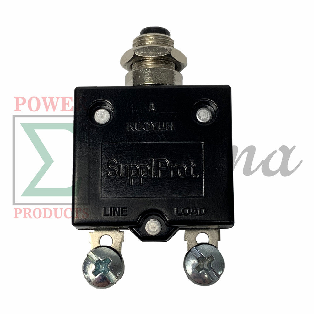 NEW 25A Amp Push Button Thermal Circuit Breaker 32VDC 125-250VAC 25A 50-60Hz For Generator image 1