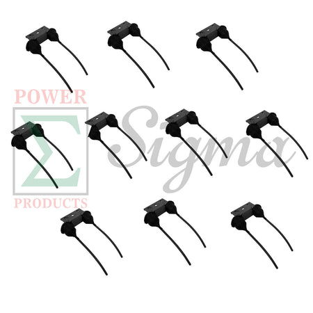10 Pack of 2 Prong Teeth Aftermarket For Massey Ferguson MF 27997001 1455 1550 1440 1565 For Vermeer Round Balers 503I 504H 505L 5400 5410 5500 554 555 604 605 Replaces 96R65 1059176M1 300619 image 0