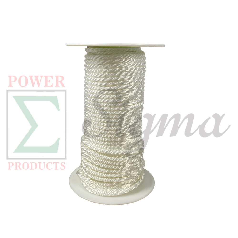 Sigma 9/64" Dia. (3.5mm) X 100' FT Premium Braid Nylon Recoil Starter Rope #4.5 image 1