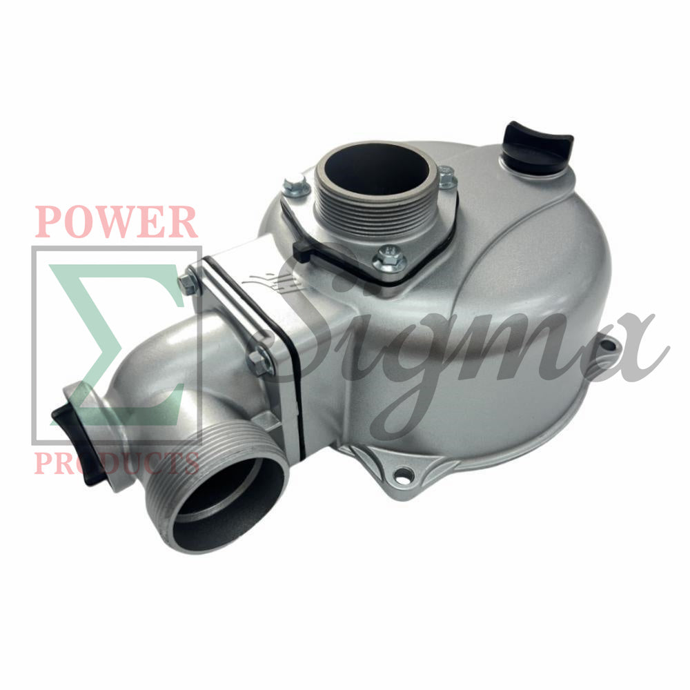 Pump W/ NPT-Thread 3-Bolt-Inlet and Outlet For Straight Keyed Shaft 2" IN. Ports. For Champion 66520 2-Inch for DuroMax XP652WP 208cc 158-Gpm 2-Inch for Ironton 2" in. 97938 Semi-Trash Water Pump image 5