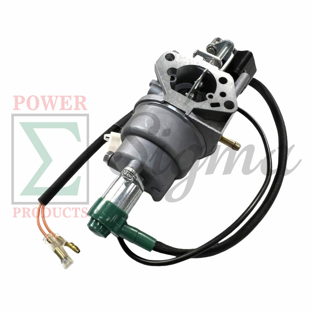 Carburetor with Stepper Motor, gaskets and fuel line--Compatible Replacement for PREDATOR Inverter Generators 9500-Watt Surge / 7600-Watt Running (SKU# 71365, 59188) image 4