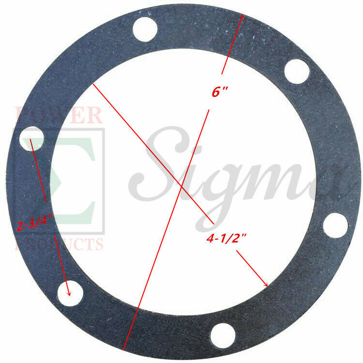 Top Gearbox & 3 PCS Gaskets For Sigma 3 Point Hitch 4' 5' 6' 7' Rotary Tiller image 2