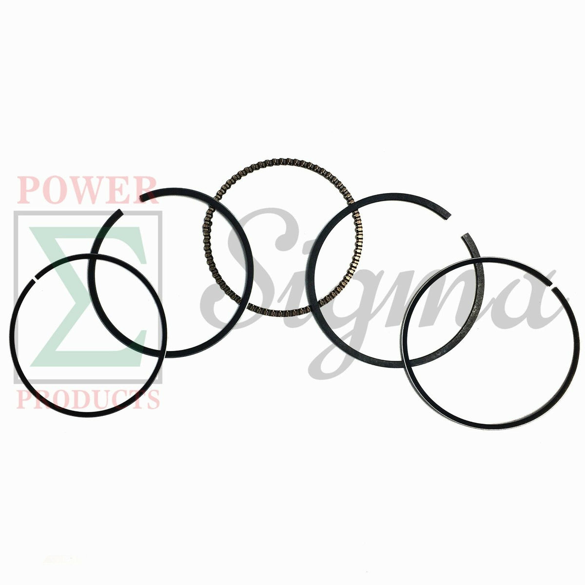 New 68mm Standard Sized 5PCS Piston Ring Set For Honda GX160 5.5 HP Gas Engine image 2