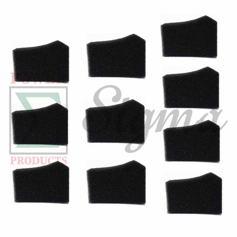 10PCS Air Filter Element for Harbor Freight Tail Gator 63025 63024 For Chicago Electric Storm Cat 800 900 Watts 60338 66619 69381 For CHICAGO Electric 66619 2HP 63cc 64cc Gas Engine Generator image 0