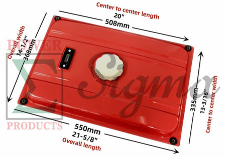 Fuel Tank NO VENT VALVE For Predator 3200/4000 3500/4375 Watts 6.5HP Non-Inverter Generator For Westinghouse WGen3600 4650W For Generac GP3250 Centurion 3250 /3750 Watts All Power America APG3012 2500/3250 Watts Generator image 1