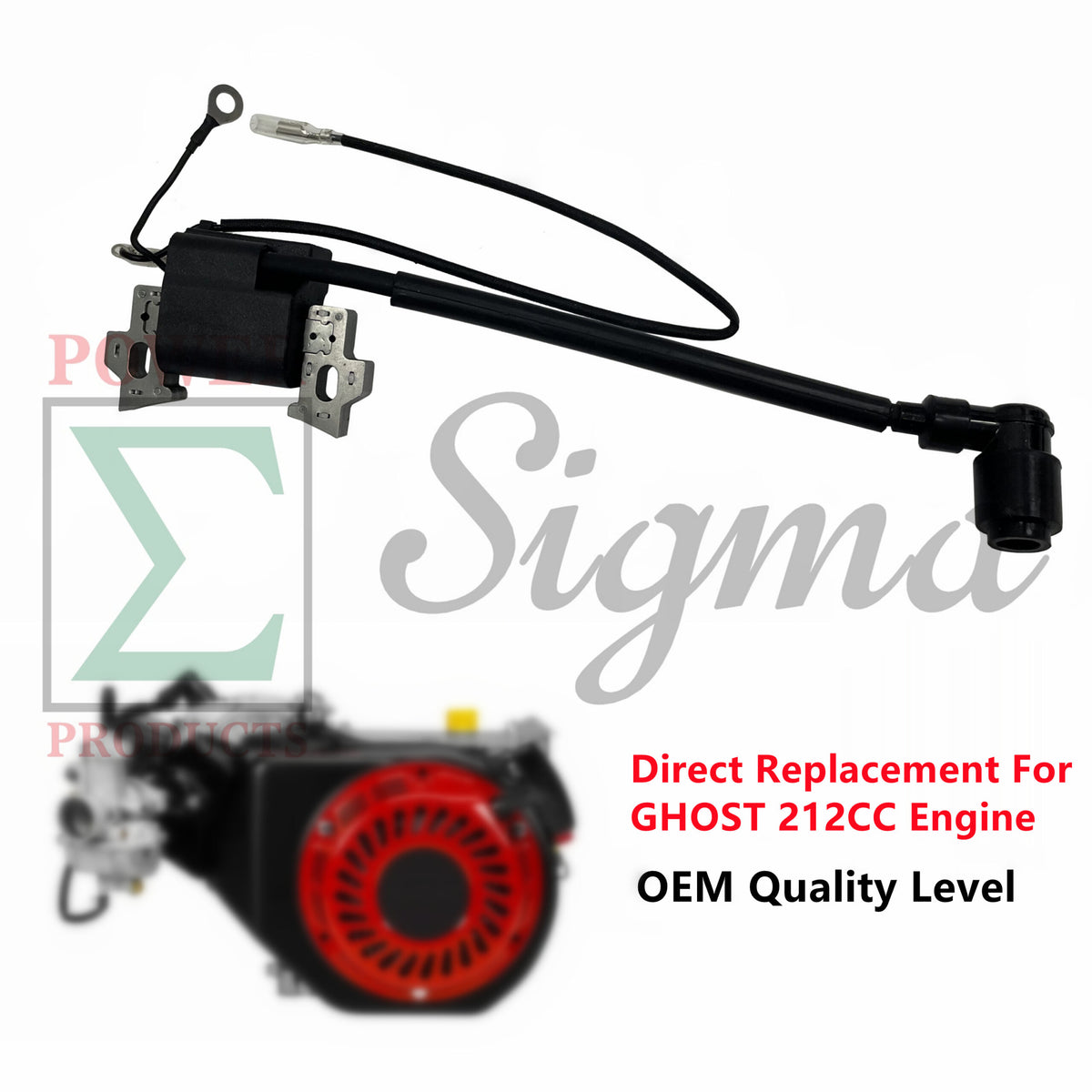 Ignition Coil For Predator 212cc GHOST Kart Racing Engine 57531 image 2