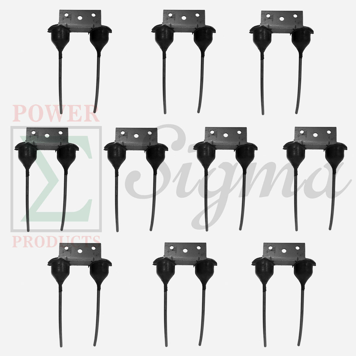 10 Pack of 2 Prong Teeth Aftermarket For Massey Ferguson MF 27997001 1455 1550 1440 1565 For Vermeer Round Balers 503I 504H 505L 5400 5410 5500 554 555 604 605 Replaces 96R65 1059176M1 300619 image 3