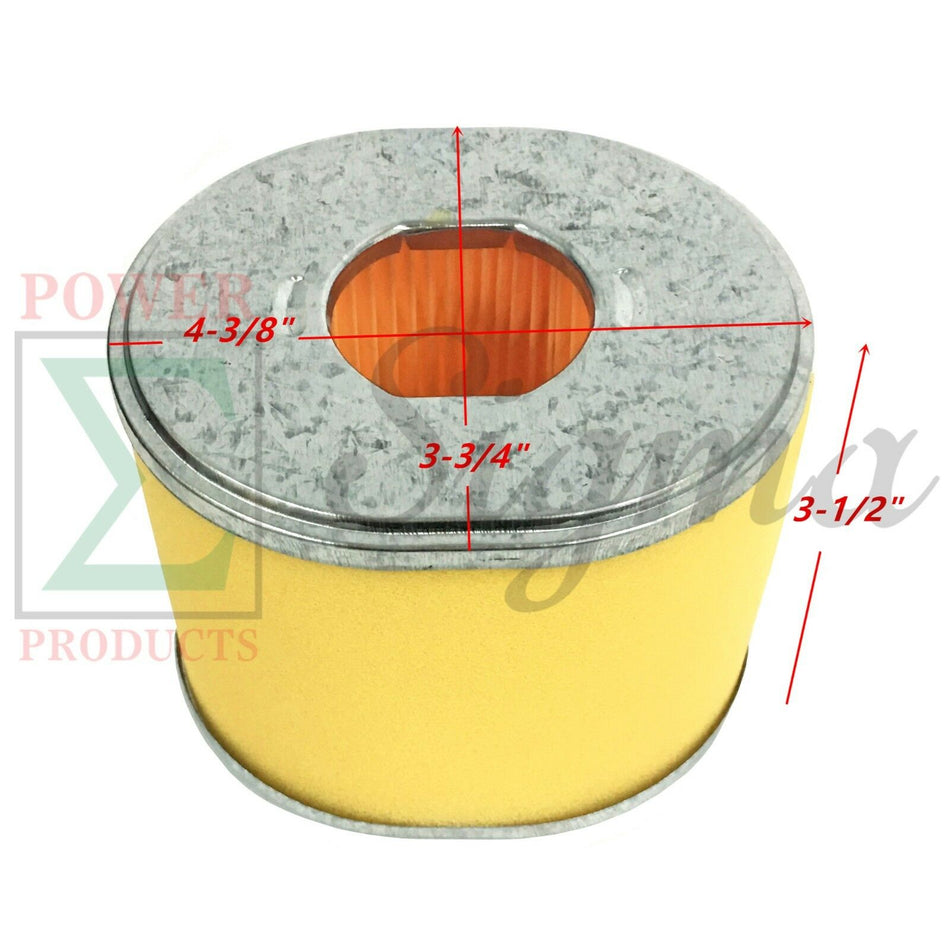 Air Filter Cleaner Element For Lifan LF182F LF188F LF190F Engine 11HP 13HP 15HP for Predator 13HP 420cc 60340 60349 69736 Gas Engine image 1