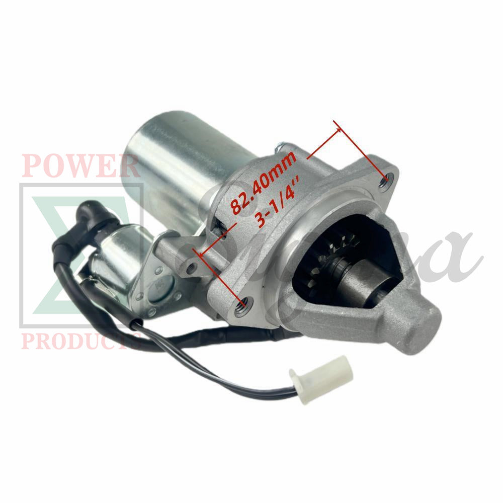 Electric Engine Starter Motor Replacement for DuroMax XP12000HX (457cc) & XP13000E / XP13000X / XP13000EH / XP13000DX / XP13000HX / XP13000HXT (500cc) Portable Generators image 1