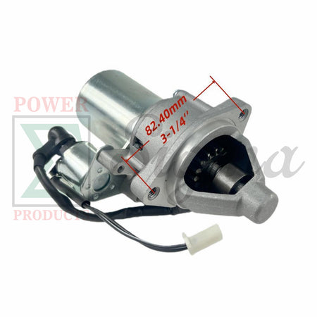 Electric Engine Starter Motor Replacement for DuroMax XP12000HX (457cc) & XP13000E / XP13000X / XP13000EH / XP13000DX / XP13000HX / XP13000HXT (500cc) Portable Generators image 1