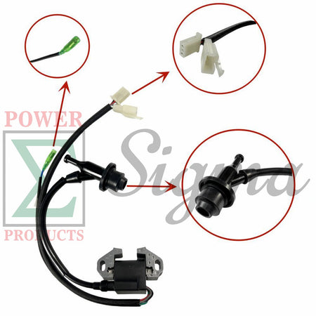 Ignition Coil and Spark Plug for Predator 5000-Watt Dual-Fuel Inverter Generator (Compatible with SKU 71367, 70143) image 1