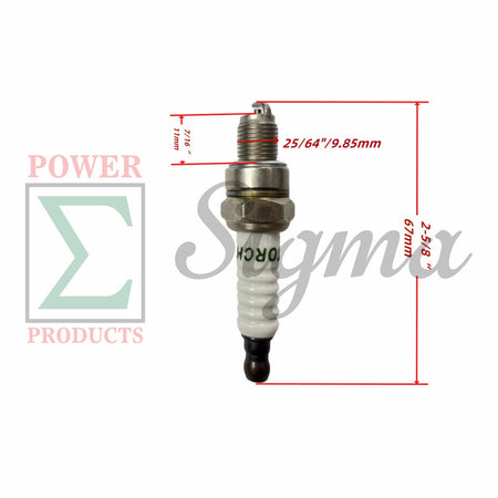 Ignitor with Bolts- Replacement for PREDATOR Some Inverter Generator Surge 2000 Watt Diagram Part Ref#39 image 3