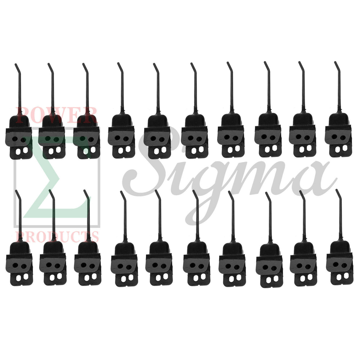 20 PCS Left Hand Rubber LH Rake Teeth For New Holland 216 258 259 850613 image 0