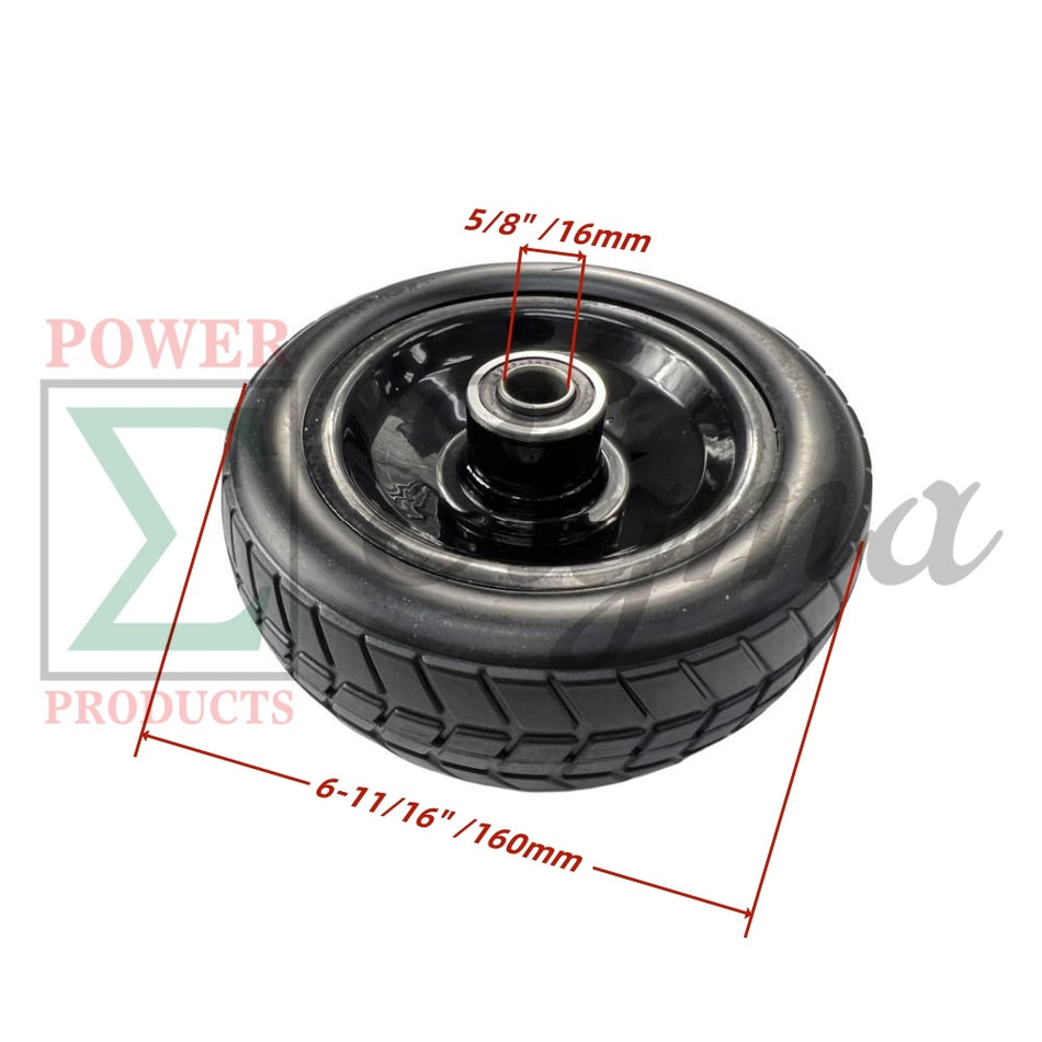 Wheel--Compatible Replacement for PREDATOR Inverter Generators 9500-Watt Surge / 7600-Watt Running (SKU# 71365, 59188) image 1