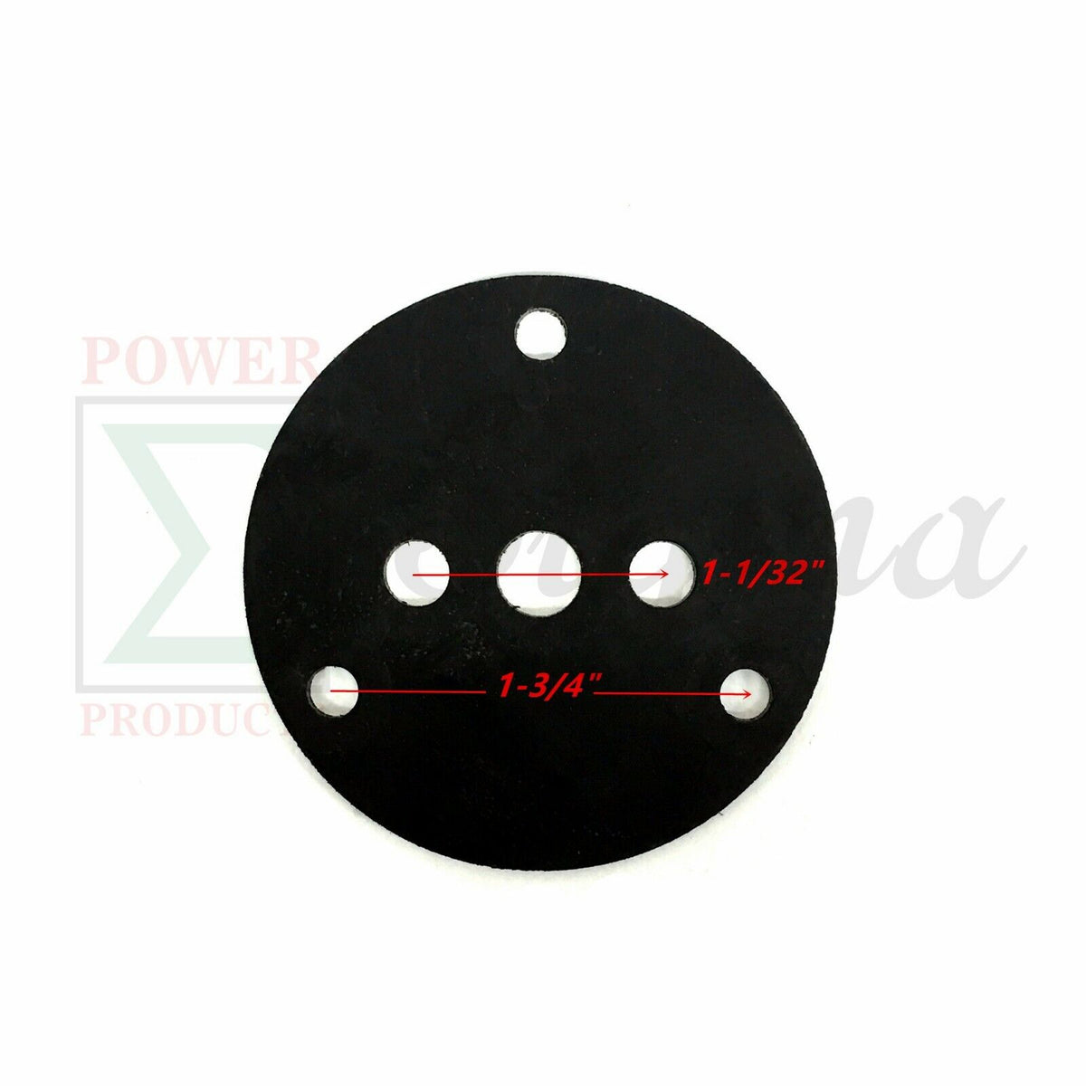 Rubber Gasket 3 holes For 4 Gallon Red Fuel Tank Fits Most Open Frame 5-7KW image 0