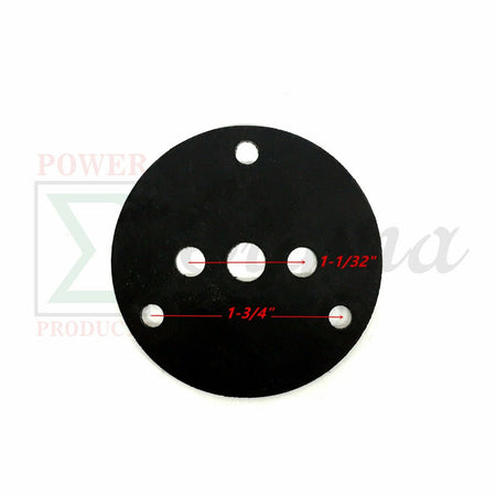 Rubber Gasket 3 holes For 4 Gallon Red Fuel Tank Fits Most Open Frame 5-7KW image 0