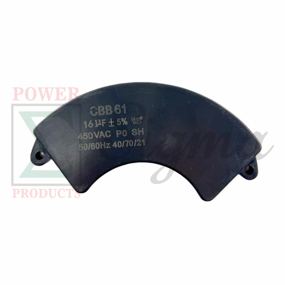 Generator Capacitor 450V.AC 16uF 50/60Hz 5-7KW CBB61 SH 40/70/21 PO UL image 0