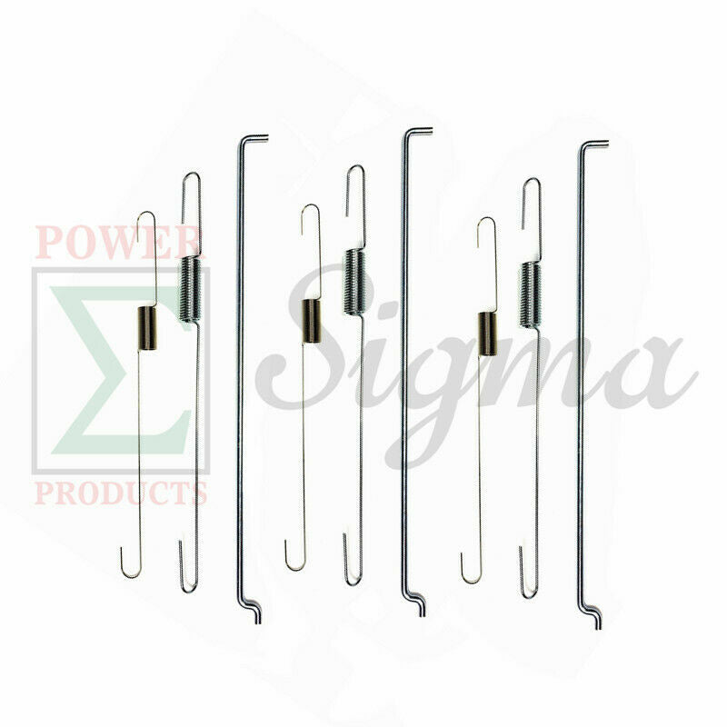 9PCS Governor Rod Spring Throttle Return Spring Link Rod Set for Honda GX120 GX140 GX160 GX200 5.5HP 6.5HP for Champion CPE 3KW 3.5KW 4KW for Predator 212cc Engine 3200W 4000W 4375W Gas Generator image 0