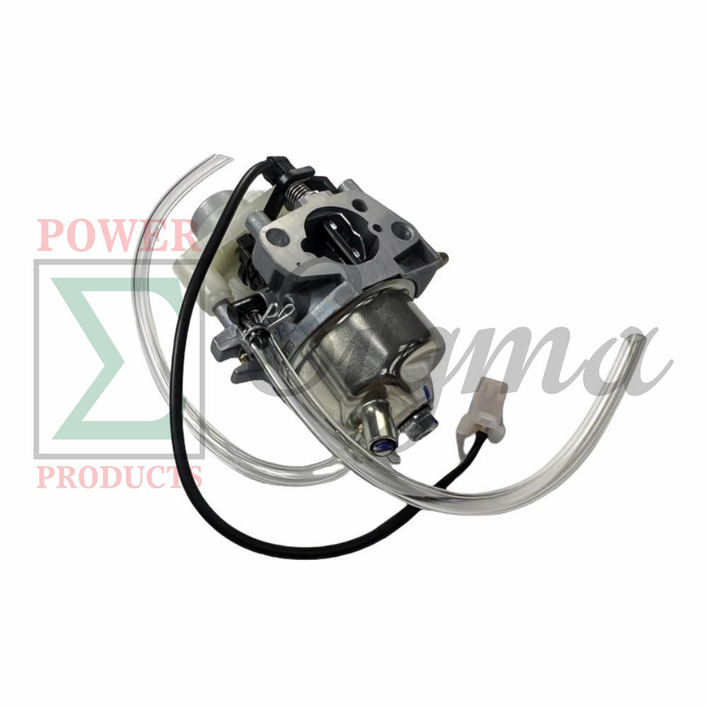 POWER PRODUCTS Carburetor with Stepper Motor and Gaskets and Fuel Line for Predator 3500-Watt SUPER QUIET Inverter Generator 63584 image 4