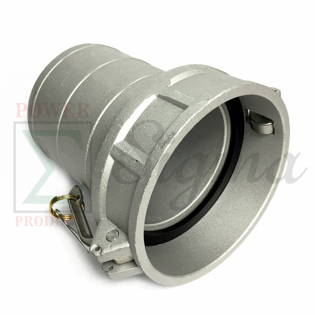 Sigma 6" IN X 300' Feet Garden PVC Lay Flat Discharge Water Pump Hose & Camlocks image 2