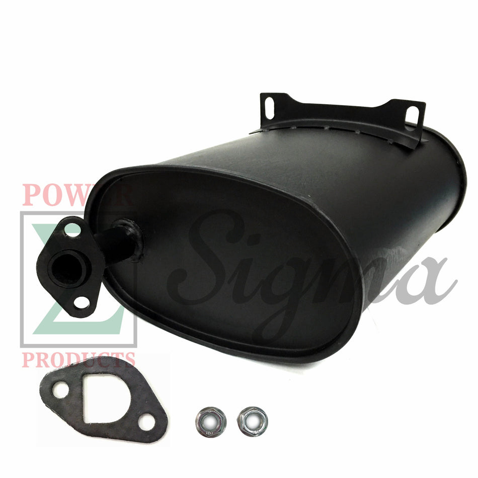 Exhaust Muffler For Champion All Power UST 212CC 196CC 5.5HP 6.5HP 3000W 3250W 3500W 4000W For Predator 3200/4000 3500/4375 Watts For Duromax DuroStar 4400W 4500W Gas Generator image 0