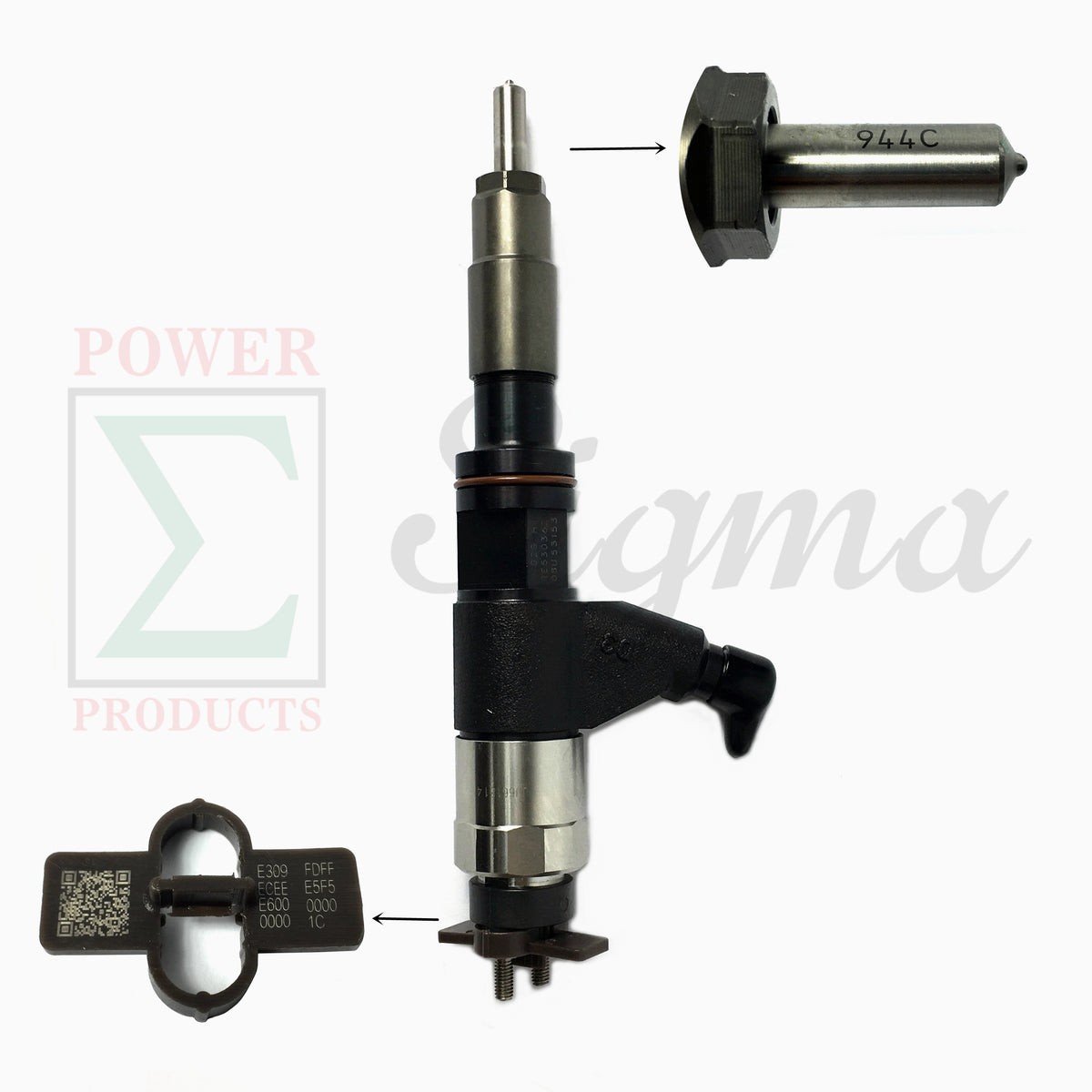 Denso Style Injector 095000-6310 6311 RE530362 For John Deere 6830 06-11 4V-CR image 8