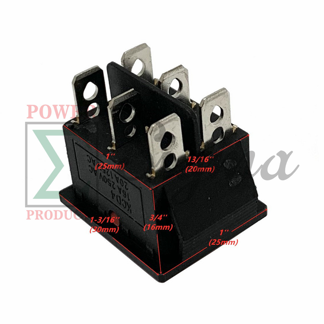 Start On Off Switch For Champion CPE 46539 46565 100397 100423 76533 3500W 3800W For 7000 7500 9375 Watts  Electric Start Generator For Inverter Generator 3100 3150 3400 3500 Watts Momentary Switch image 7