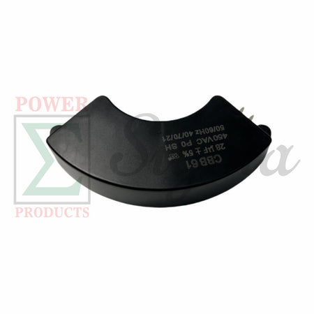 New Half-Moon CBB61 28uF 28μf 450VAC 50/60 Hz 5-7KW Generator Capacitor UL image 3