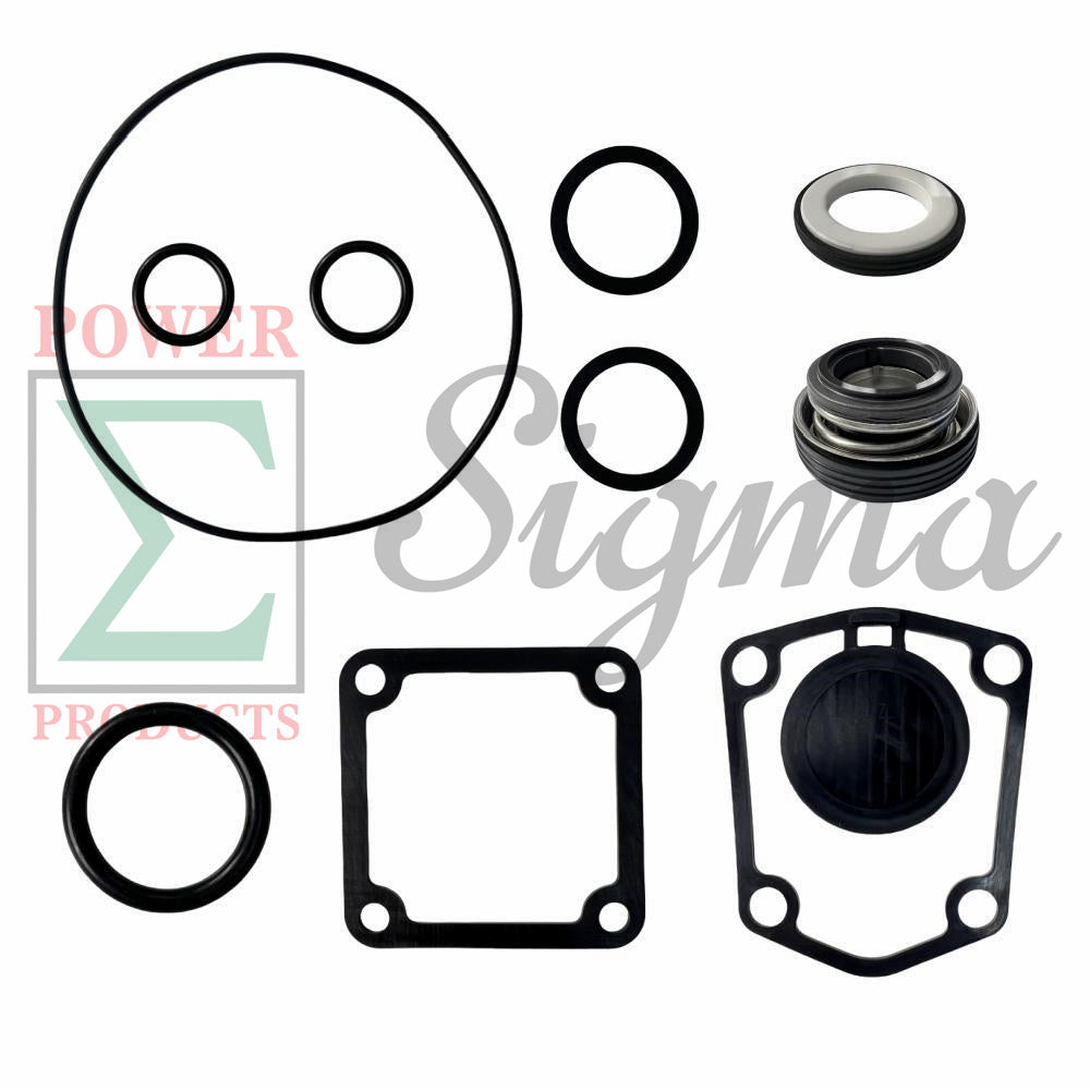 10PCS Gasket Seal Flapper Washer O-Ring Mechanical Seal Repair Kit For Predator 2" in. 212cc Semi-Trash Water Pump 63405 56160 For Pacific HydroStar 2" IN 212cc 61986 68375 69774 Water Pump image 0