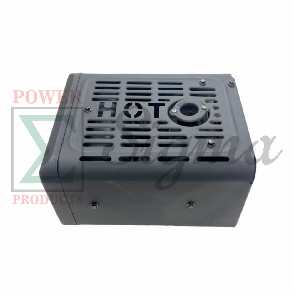 Exhaust Muffler Replacement for DuroMax XP15000HXT 15000-Watt 670cc Electric Start Tri-Fuel Portable Generator image 5