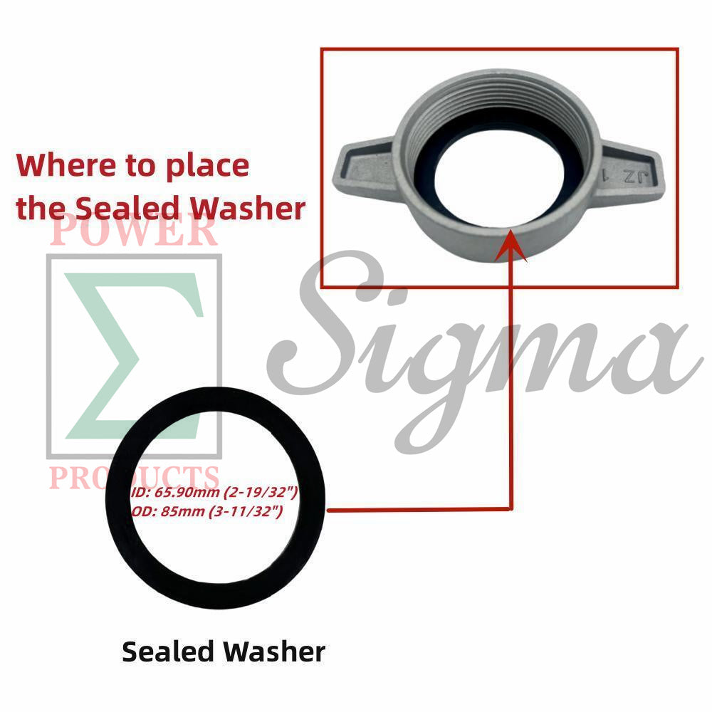 10PCS Pump Gasket O-Ring Mechanical Seal For DuroMax 3" In. XP650WP 7HP 220GPM For Pulsar 3" IN Semi-Trash 6.5HP Gas Water Pump PWP30 For 3-Inch Clean Water Pump image 8