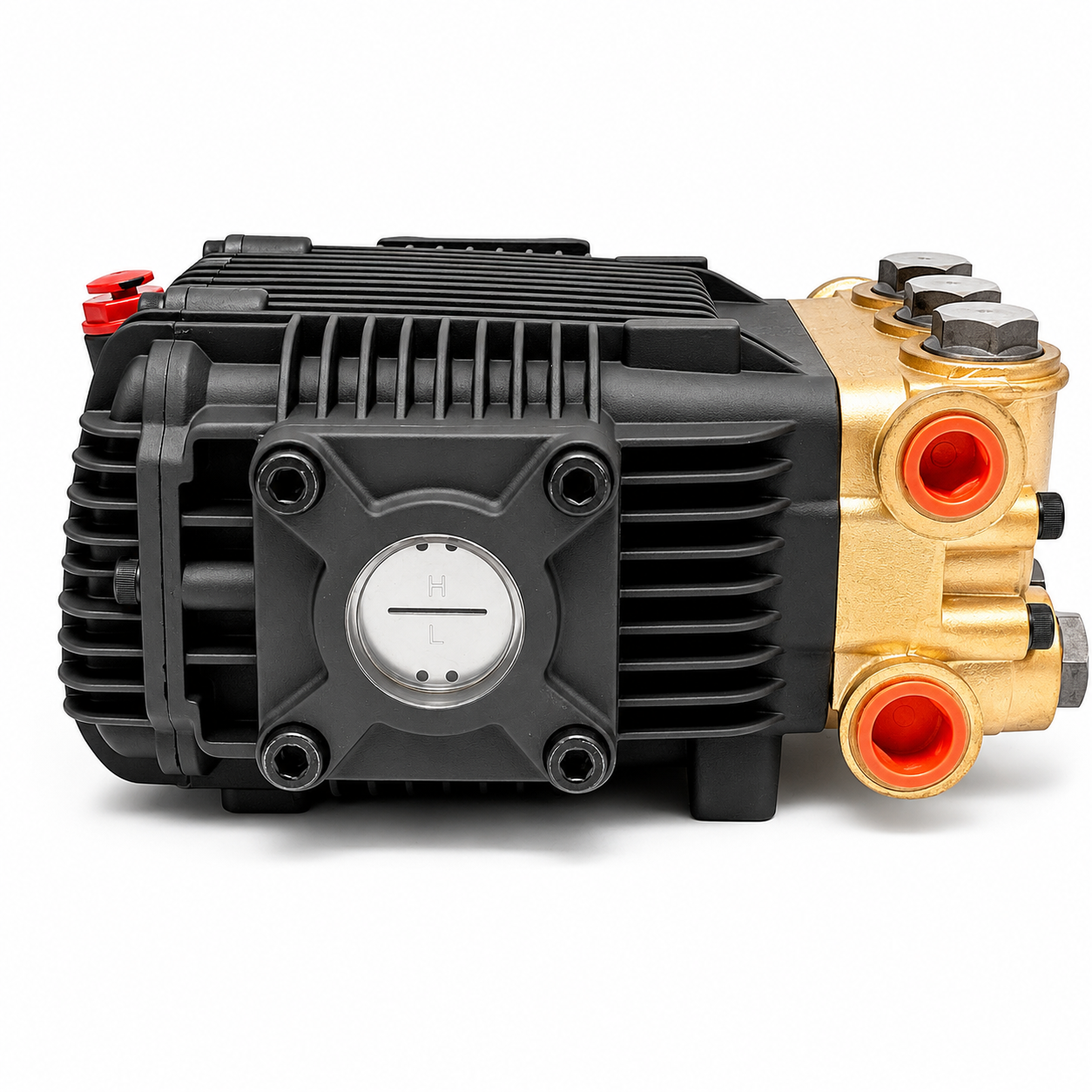 3000 PSI 3.1 GPM Triplex Pressure Washer Pump replaces Mi-T-M 3-0414, Fits 3/4" Q-Type Shaft, 3400 RPM, for 6.5HP Gas Engine
