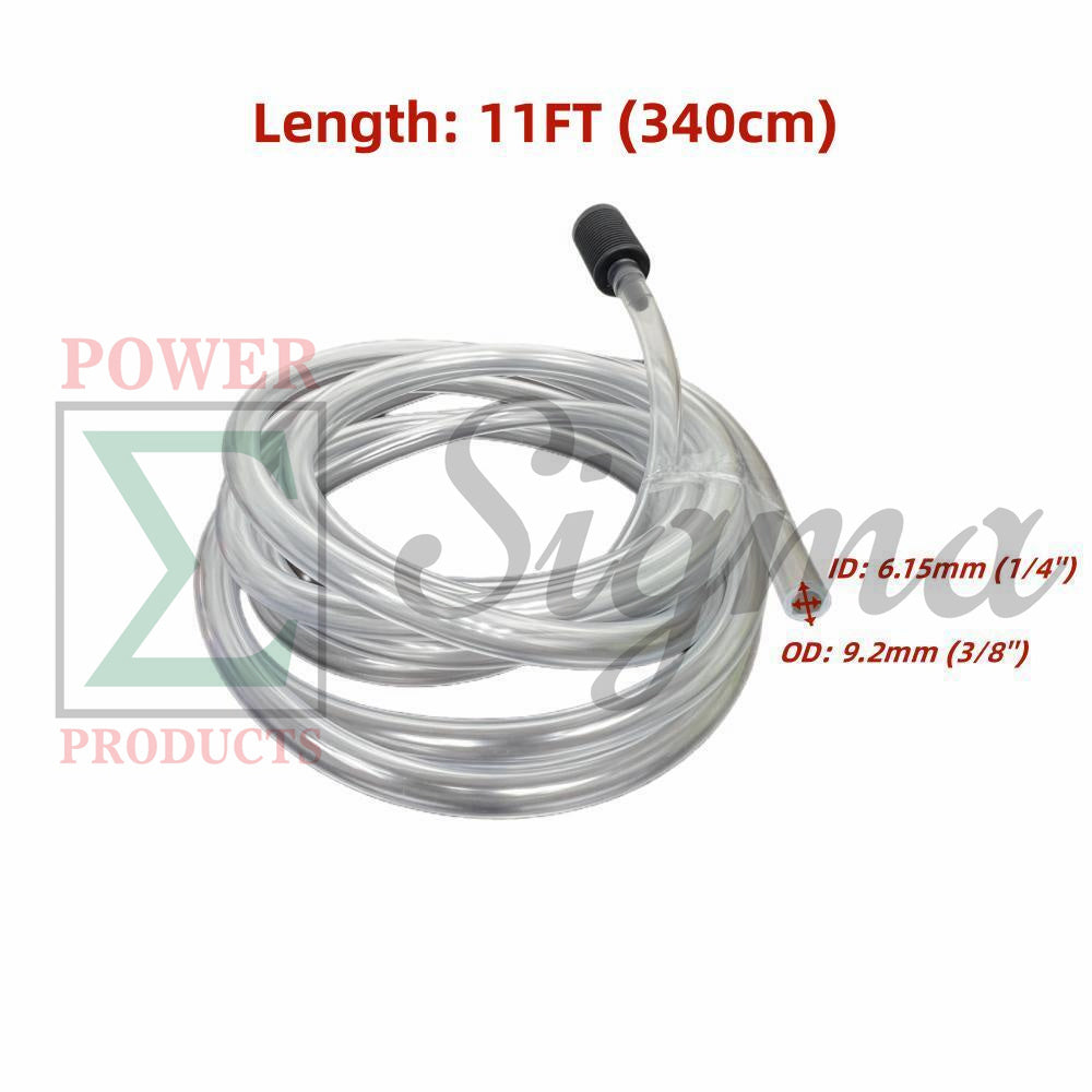 Unloader & Detergent Soap Siphon Hose for Honda GX340 11HP GX390 13HP 1" Shaft 4000 PSI For Devilblis EXHP3640 For Annovi Reverberi RKV4G36 Pressure Washer Pump image 2