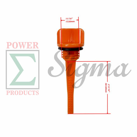 Plastic Oil Dipstick for Predator 3500-Watt SUPER QUIET Inverter Generator image 4