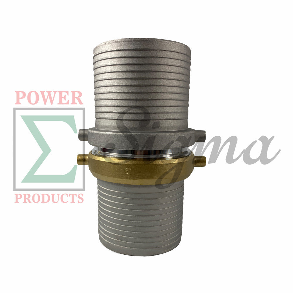 6" IN X 300' Feet Agricultural PVC Lay Flat Discharge Pump Hose Threaded Camlock image 2