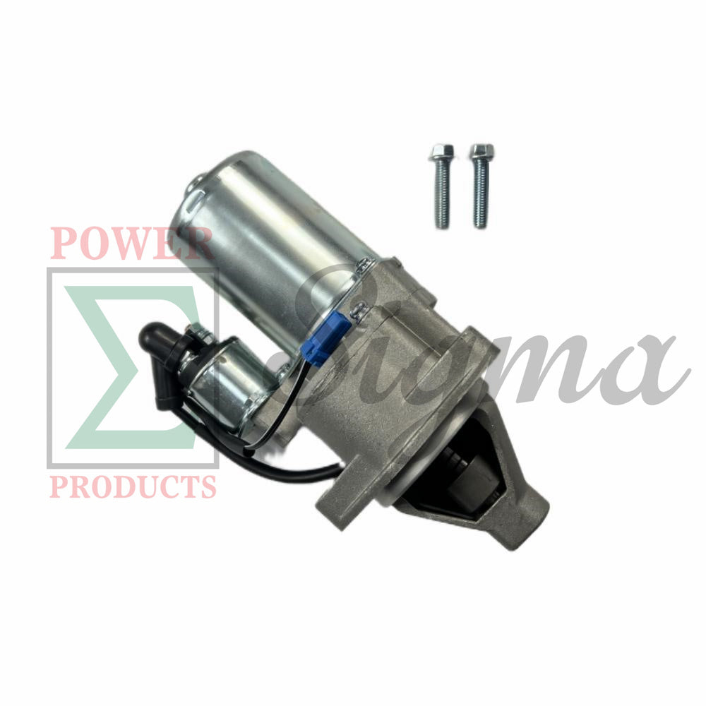 Engine Starter Motor with solenoid- Compatible Replacement for PREDATOR Open Frame Inverter Generators 8750W Surge / 7000W Running (SKU# 71340, 59190) image 0