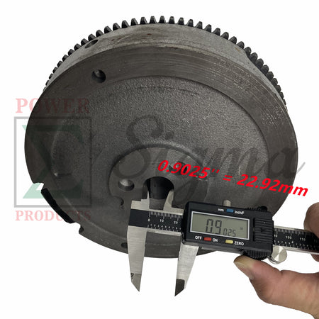 Flywheel W/ Gear Magneto & Paralleled Charging Coil For Headlight on Predator 420cc 13HP Gas Engine 69736 60340 60349 & Honda GX340 GX390 11/13 HP image 9