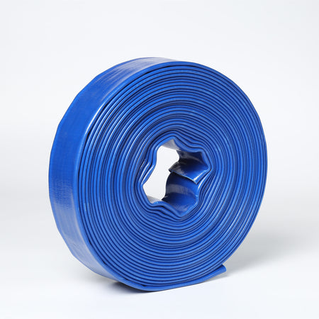 4" IN X 100' Feet Agricultural PVC Lay Flat Discharge Pump Hose Threaded Camlock image 9