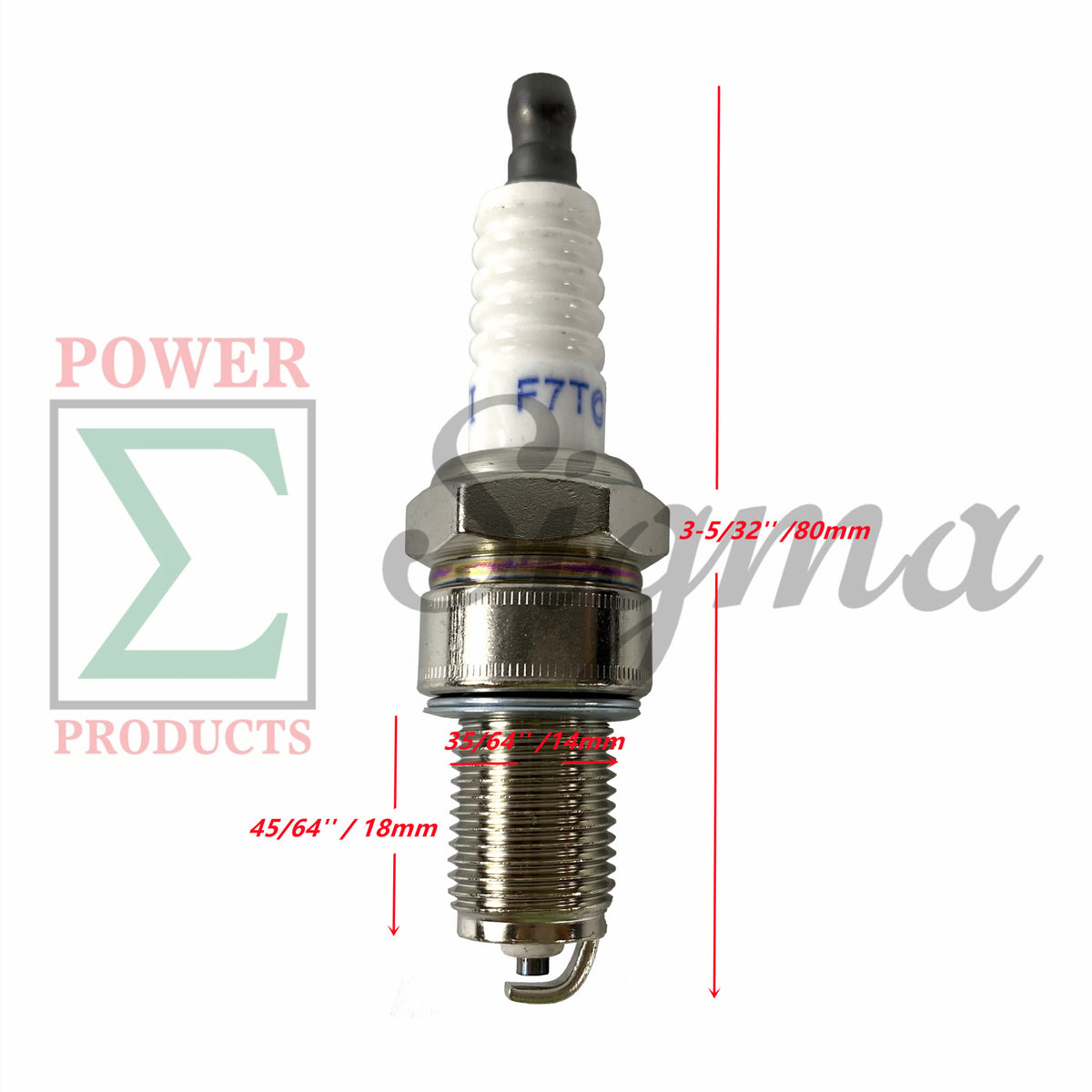 Spark Plug for Honda Lawn Mower Tractor Rototiller Water Pump Snow Blower Generator for Generac GP3600 GP5500 GP6500 GP7500E GP8000E for Westinghouse Generator WGen7500 WGen7500DF WGen9500 WGen9500DF image 3