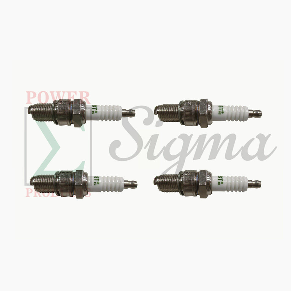 4 Pack Of Spark Plugs Fits Honda GX120 GX160 GX200 GX240 GX270 GX340 GX390 image 0